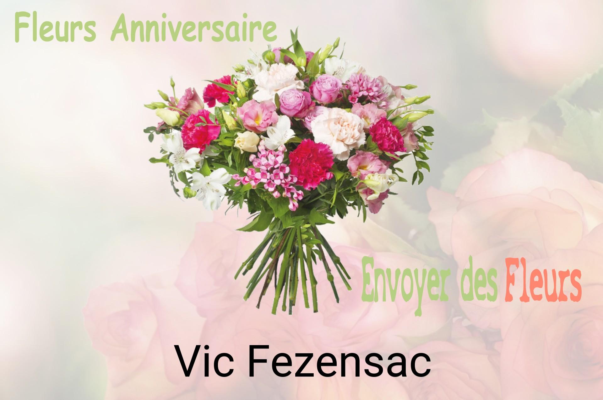 Bouquet de fleurs d’anniversaire livré à Vic-Fezensac